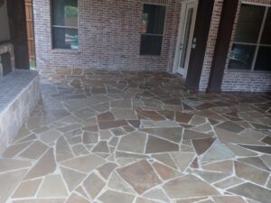 Flagstone Spalling Repair