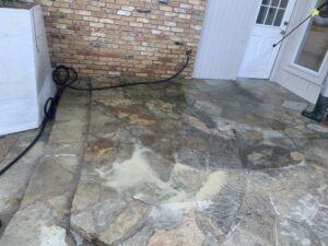 Flagstone Moss Removal McKinney TX